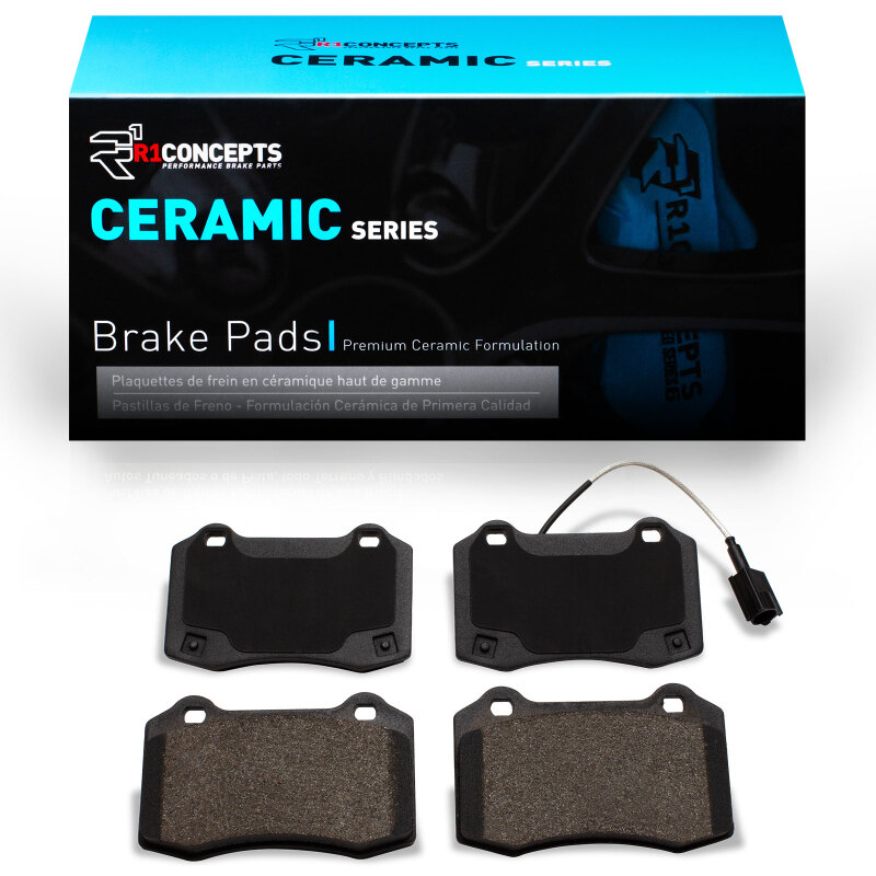 Maserati Quattroporte Brake Pads - Rear - R1 Concepts - Ceramic - `14-`22